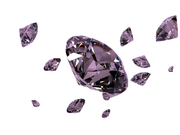 Floating diamond representing hidden high-value prospects.