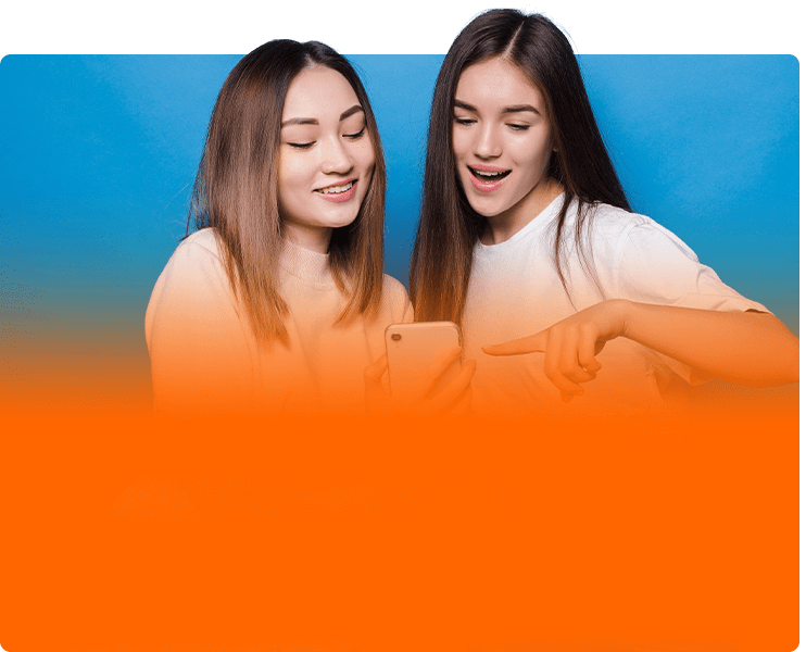 Social media interaction identification illustration