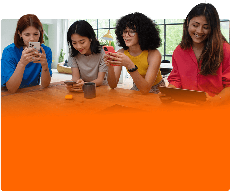 QR code prospect identification illustration