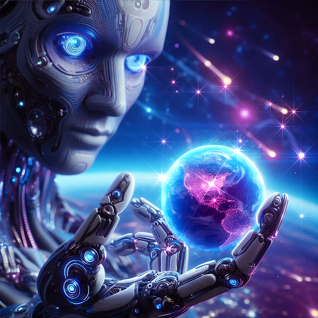 Earth representing visibility, consistency, and reach